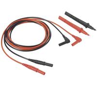 VOLTCRAFT VC801 Cordon de mesure mâle 4 mm pointe de test 1.5 m noir-rouge 1 pc(s)