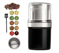 Voltix Electric Multi-use Cup Grinder, Large Capacity Stainless Steel| 20000 Rpm Motor Coffee Grinders|dual-Layer Lid, Detachable & Washable, BPA-Free for Coffee Beans, Spices & Herb (One Blade)