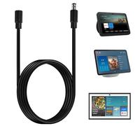 VOLTKARE Câble d'extension Echo 18AWG de 3 m compatible avec Echo Show 21, Echo Show 15, Echo Show 10, Echo Show 8 (1ère/2e génération), Echo Show (2e génération), Echo (3e/4e génération) et Echo Plus