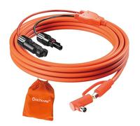 VOLTKARE Connecteur solaire 2,5 m vers DC7909 + câble de charge 8020 - Câble d'extension 12/14 AWG pour Jackery, Bluetti, Grecell, Goal Zero Yeti, Anker