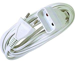Voltman DIO013124 DIO013124-Prolongateur/Rallonge- 3m - Blanc