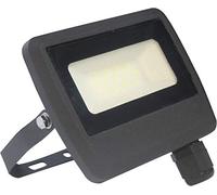 Voltman DIO065031 DIO065031-Projecteur Filaire-10 Watts-800 Lm-6000 K-IP65-Noir, Noir