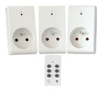 VOLTMAN Kit 3 prises télécommandées