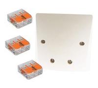 Voltman - Kit de raccordement pour radiateur électrique Blanc G