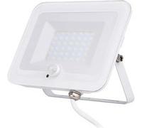 - Projecteur plat + détecteur de mouvement IP65 2000lm - Blanc