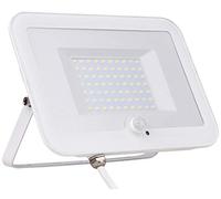 Voltman Projecteur plat + détecteur de mouvement IP65 5000lm - Blanc