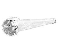 Voltman Réglette LED étanche dépolie 20W 2400lm