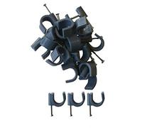 Voltman VOM512234 Boîte de 20 attaches Diamètre 14 mm Gris