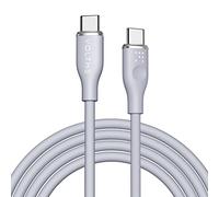 VOLTME Câble USB C vers USB C 1.80m Gris, Cable USB C 2.0 de Charge 3A 480 Mbps PD Charge Rapide Cordon USB-C et Câble USB-C PPS Compatible avec Android MacBook Pro iPad Air Samsung