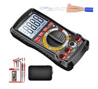 Voltmeter Multimeter Kit, DC Ac Analyzer, Electrical Testing Meter, Circuit Automotive Voltmeter for Outlet Workshop Home Industrial Garage Technician Engineer Diy Maintenance Tools Equipment