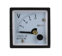 Voltmètre 99C1-V DC 5V 10V 20V 30V 50V 100V 250V, voltmètre 48x48mm, 1 pièce(300V)