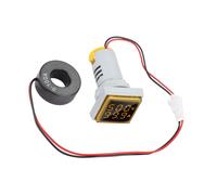 Voltmètre à affichage LED,Indicateur de tension numérique,Indicateur de tension à LED,Lampe témoin de tension alternative,Indicateur de compteur 0-100A,Voltmètre numérique à LED