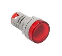 Voltmètre à affichage numérique LED, 22mm, 1 pièce, indicateur de signal lumineux, testeur de lumière, plage de mesure AC 20V -500V(Red)