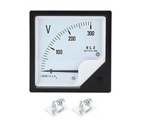 Voltmètre à panneau analogique 0 à 300V, pointeur de précision 2.5, pour générateur et système d'équipement électrique