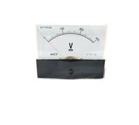 Voltmètre à panneau analogique 44C2 DC, pointeur, voltmètre carré 100x80mm