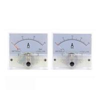 Voltmètre à panneau analogique 85C1 DC, ampèremètre, jauge 1A 5A 10A 20A 30A 50A 75A 100A 150A 200A 250A 300A 400A 500A, 1 pièce(10A)