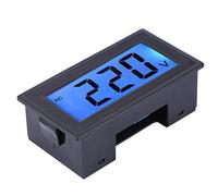Voltmètre AC, Voltmètre, Panneau de Testeur de Tension Numérique, Affichage LCD à Deux Fils, Voltmètre Numérique, Panneau de Voltmètre, Testeur de Moniteur de Tension, Voltmètre