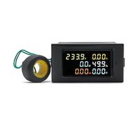 Voltmètre Ampèremètre De Courant Facteur De Puissance Énergie Électrique Fréquencemètre Panneau Numérique Wattmètre VOLT AMP(AC 40-300V)