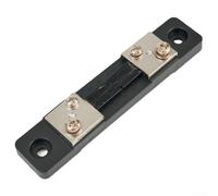 Voltmètre ampèremètre numérique à double affichage LED DC 0-100 V 50 A avec shunt, rouge + bleu/rouge + rouge, pour alimentation 3,5-30 V, résolution 0,1 V/0,01 A (rouge + bleu)