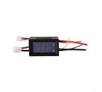Voltmètre ampèremètre numérique CC avec double affichage LED de tension et de courant, prend en charge les plages de courant de 10 A, 50 A, 100 A et tension jusqu'à 100 V (DC 0-100 V-10 A)