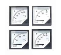 Voltmètre analogique 6L2-V 50-1000 V CA, panneau de mesure, ampèremètre, 80 x mm, aiguille, 1 pièce(1000V)