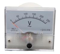 Voltmètre analogique 85L1 AC 250 V Appareil de mesure Équipement d'installation