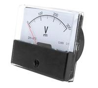 Voltmètre analogique à cadran DH670 DC 5V-500V (1 pièce)(50V)