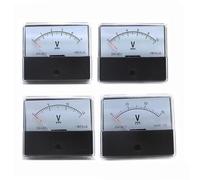 Voltmètre analogique à pointeur DH-670, 5V, 10V, 15V, 20V, 30V, 50V, 100V, 70x60mm, précision 2.5, 0-500V, 1 pièce(10V)