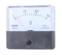 Voltmètre analogique AC0-300Volt AC0-450V, compteur de tension à panneau carré/rond, affiche la tendance du compteur de tension de puissance de mesure
