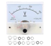 Voltmètre Analogique Pointeur Voltmètre CC 0-450V Instrument de Mesure de Circuit de Jauge de Voltmètre Avec Installation Pratique
