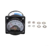 Voltmètre analogique SO-45 DC 1 V-800 V Boîtier ABS ignifuge pour réglage zéro pour panneau de test électrique industriel (DC 100 V)