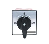 Voltmètre biphasé à 8 vis LW12-16/YH2.2, commutateur rotatif de mesure, 16 A