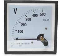 Voltmètre CA, Manomètre analogique SQ-96 à aiguille, 250 V, 300, 500, 1000 CA, 1 pièce(AC0 450V)