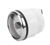 Voltmètre de Bateau, Jauge de Tension Marine 52mm 8-16V Pointeur 7 Couleurs Rétro-éclairage IP67 Voltmètre étanche pour Bateau RV Voiture 9-32V(blanche)