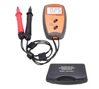 Voltmètre de batterie, voltmètre de plage automatique utilisé pour tester les valeurs de résistance interne des batteries automobiles et téléphoniques, couleur orange