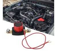 Voltmètre - Disjoncteur principal - Isolateur de batterie - Avec affichage LED de la tension - Pour voiture, bateau, camping-car, camion - 12 V-300 A