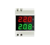 Voltmètre et ampèremètre modulé sur rail DIN D52-2042 avec affichage numérique AC200V-450V AC(External CT,AC80V-300V)