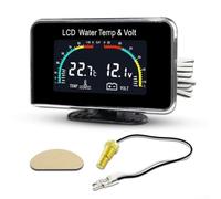 Voltmètre LCD 12 V 24 V Affichage numérique pour voiture
