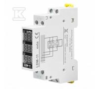 Voltmètre modulaire triphasé numérique LDM-11 EXT10000316