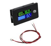 Voltmètre multifonction pour batterie, voltmètre de capacité au lithium pour véhicule récréatif, modèle standard pour la surveillance de la batterie (72 V)