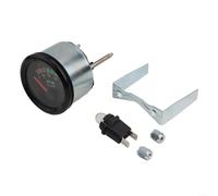 Voltmètre numérique 52 mm Affichage LED 8-16 V Voiture Camion Véhicule Eltric System Monitor Noir Face Fit