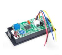 Voltmètre numérique à 4 fils YB5135D 0-200 mV entrée AC/DC 8-12 V compatible pour indication de tension dans les configurations automobiles et renouvelables