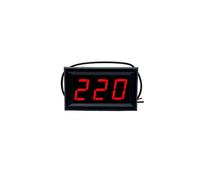 Voltmètre numérique AC 70-500V, 0.56 pouces, LED, voltmètre, Instrument, outil, 2 fils, affichage rouge, vert, bleu, 110V, 220V, bricolage, 0.56 pouces(Green)