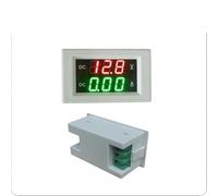 Voltmètre numérique ampèremètre YB4835VA, 3,5-30 V, 4,5-100 V, affichage LED, tension, courant, 999 mA, 10 A, 20 A, 50 A, 100 A(White Cover,10A_DC14-100V)