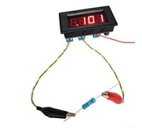 Voltmètre numérique de résistance DC5V pour une utilisation à faire soi-même, design de circuit supérieur et stabilité (produits finis)