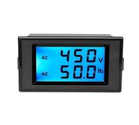 Voltmètre numérique LCD, compteur de fréquence, Phase 110V 220V, triphasé 380V 50Hz, testeur D69-2080(AC 200-450V)
