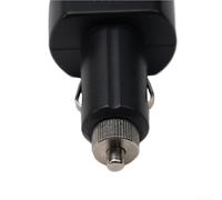 Voltmètre numérique LED 12 V-24 V pour batterie de voiture compacte à jauge ABS rouge - Affichage de la tension à 3 chiffres