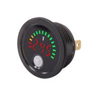 Voltmètre Numérique LED Moniteur De Batterie Étanche Adapté Systèmes Électriques Automobiles Testeur De Tension À Usage Industriel Marin