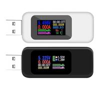 Voltmètre Numérique USB Testeur de Puissance Écran Lcd, Lot de 2