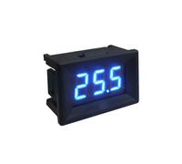 Voltmètre numérique YB21 0-10 V, 0-30 V, 0-100 V, 0-300 V, 0-600 V, 3 fils, 0,36", LED, testeur de tension(Black cover-Blue,DC0-1000V)